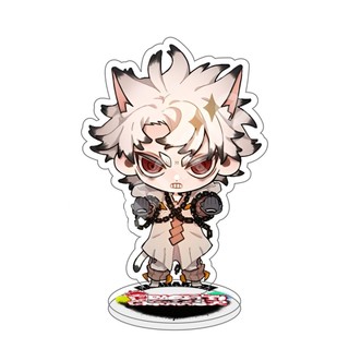 Anime Manga Gachiakuta 10cm Acrylic Stand Model Plate Keychain Rudo Enjin Riyo Jabber Desk Decor Collection Cosplay