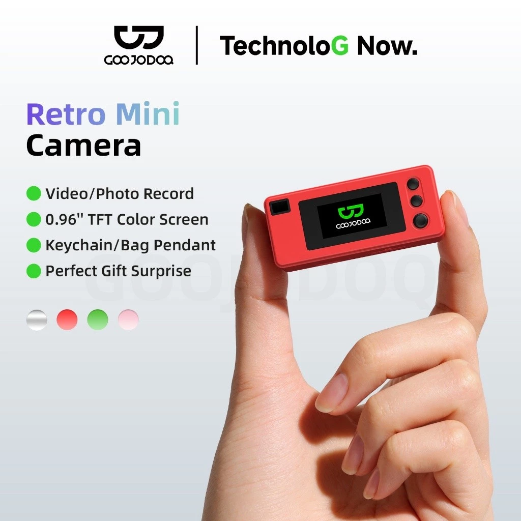 Goojodoq camera móc khóa mini 720P