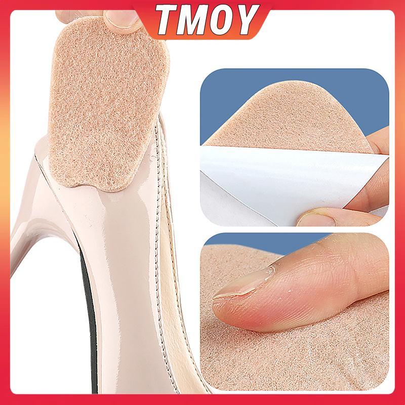 TMOY Miếng dán chống trượt nỉ tự dính cho lót giày, đệm lót chân trước, nửa kích cỡ