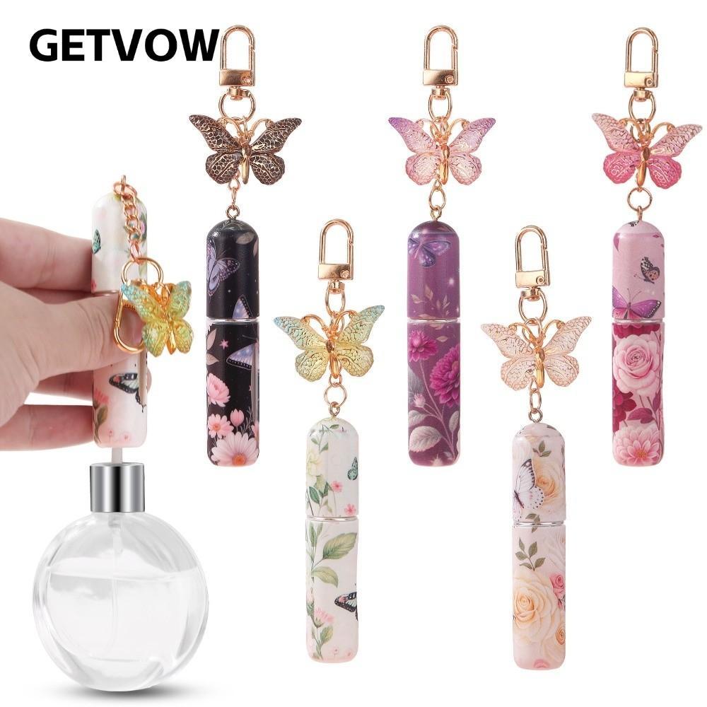 Bình Nước Hoa Mini GETVOW, Bình Xoay Xịt Di Động 5ml, Bình Xịt Bảo Quản Có Thể Đổ Lại Chai Xịt Rỗng