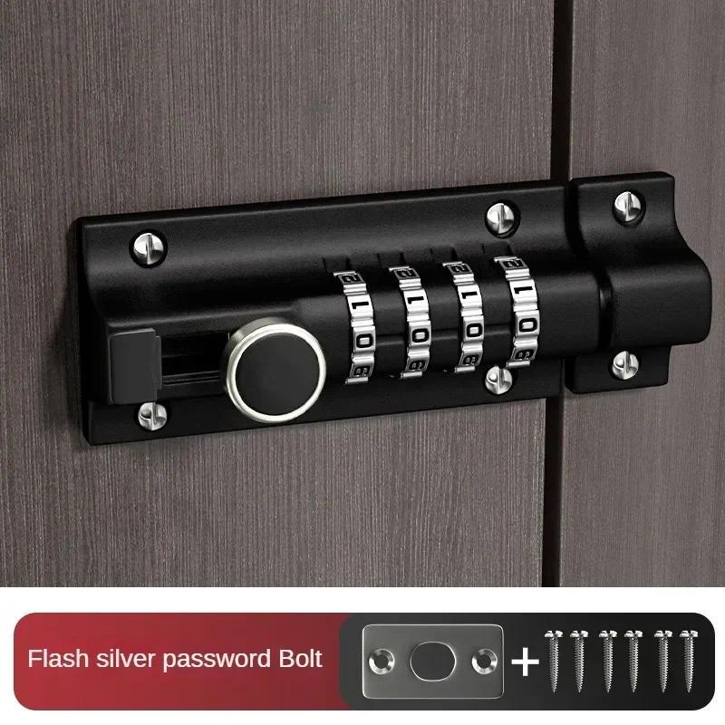 Khóa mã cửa bằng gỗ Bu lông hợp kim kẽm chốt an toàn kết hợp ổ khóa kỹ thuật số phần cứng
