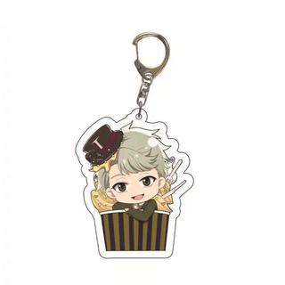 Anime Moriarty The Patriot Keychain Cartoon Figure William James Pendant Car Key Chain Cosplay Bag Accessories Jewelry