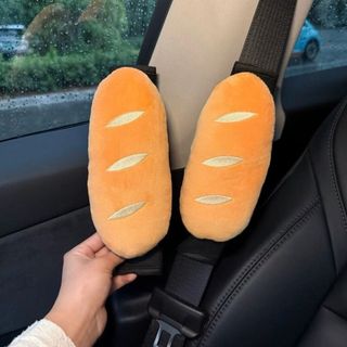 Dễ Thương Baguette Bánh Mì Dây An Toàn Vỏ Bảo Vệ Chống Mòn Quần Áo Trang Trí Cao Cấp Trang Trí Xe Đeo Vai