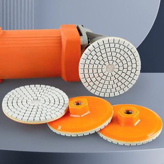 [Fuxin] Tấm đánh bóng kim cương 3 inch 80mm Đĩa mài mòn khô ướt cho bê tông đá cẩm thạch