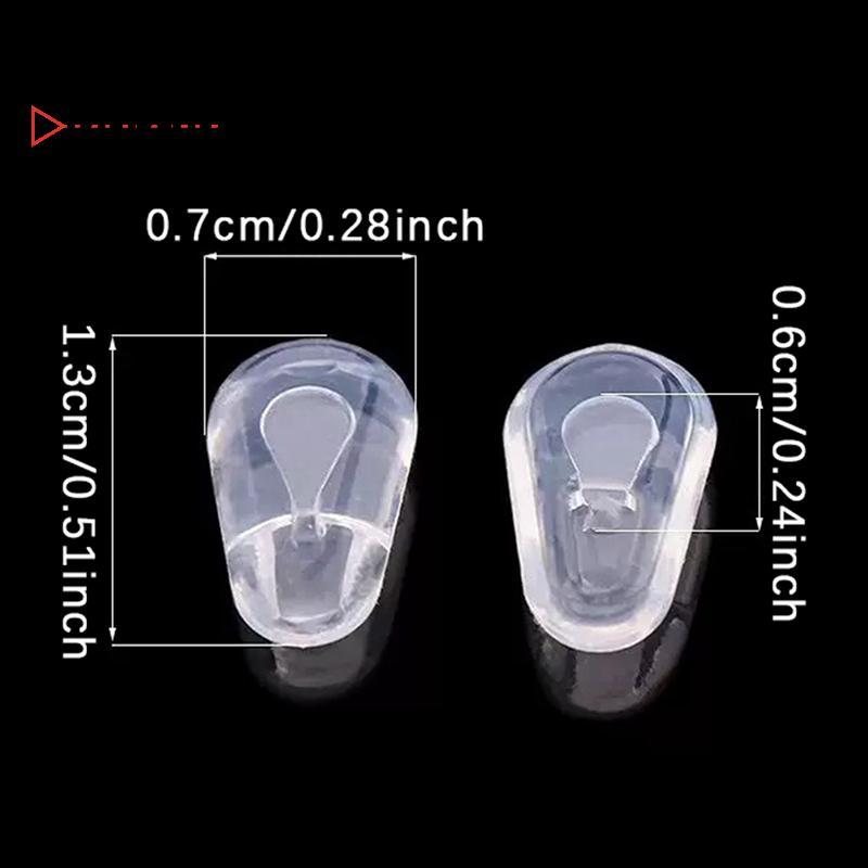 Kính mắt silicon phòng không khí 5 cặp - Có miếng lót mũi siêu mềm