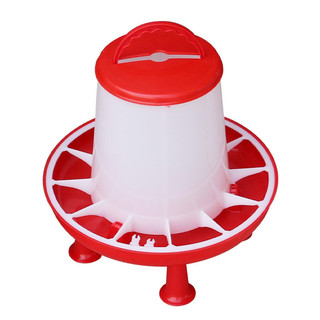 Chậu ăn cao cho gà/vịt/ngỗng/bồ câu, dùng cho gà con, nâng cao