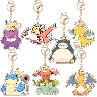 Pokemon Original Self-Made Acrylic Dragonite Lugia Qikachu Gengar Venusaur Charizard Blastoise Anime Peripheral