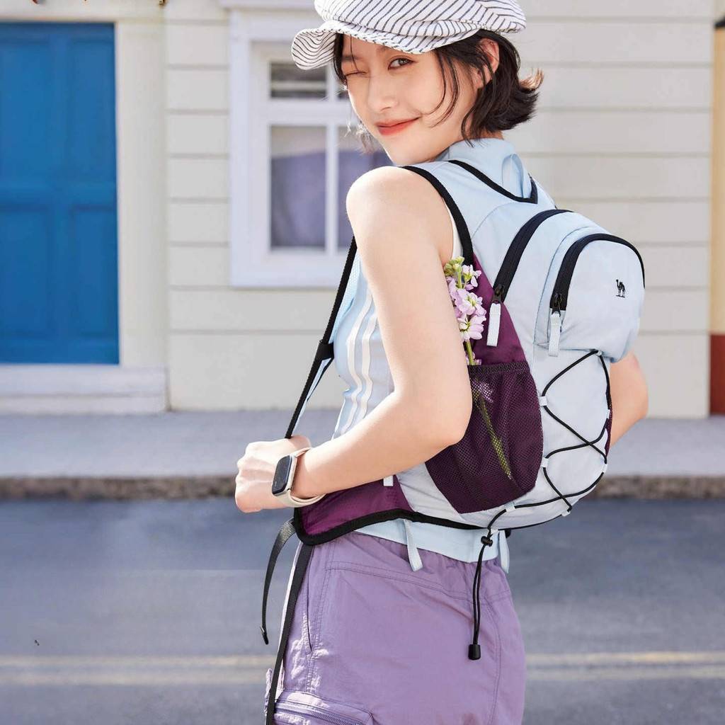 Ba lô du lịch có thể gập lại nhẹ CAMEL CROWN | Gói Daypack ngoài trời thông thường