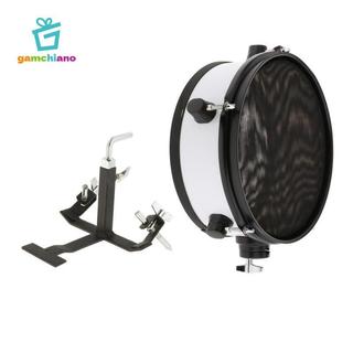 Bàn đạp gõ Giá đỡ chuông bò Giá đỡ thép có thể điều chỉnh cho đế bàn đạp trống Tương thích với bộ trống da bò