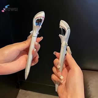 YOWEI 1 Chiếc Bút Bi Hình Cá Mập Trắng Lớn, Bút Cá Mập Miệng Lớn VN