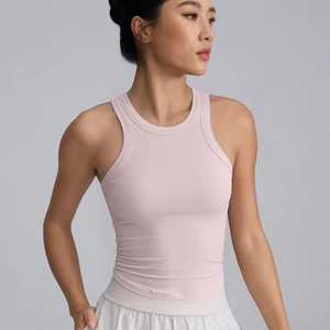 Áo Sát Nách Cổ Tròn Thân Thiện Với Da Cho Nữ Tập yoga