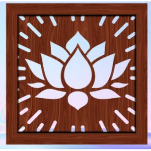 Decal chống ám khói Dán trần nhiều hoạ tiết kích thước 40x40cm nâu vàng giá rẻ-3038