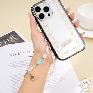 【Chamvn】Dây đeo điện thoại hình vỏ sò nàng tiên cá ngôi sao tươi tắn ngọt ngào hình trái tim đa năng dành cho nữ