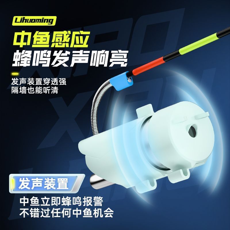 New Shore Buzzer Báo Động Nhạy Bén Cho Câu Cá Biển, Dễ Dàng Phát Hiện Cắn Câu