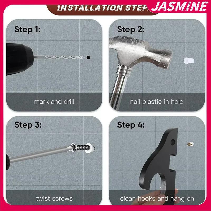 JASMINE Treo Tường Gỗ Thanh Kiếm Đứng Móc Treo Có Thể Điều Chỉnh Màn Hình Ra Cosplay Đũa Phép Thanh Kiếm Cho Samurai Ra JASMINE