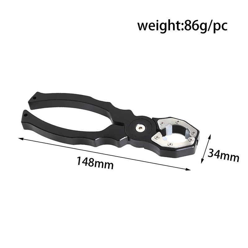 Kìm máy bay mô hình đa chức năng mới, Kìm cố định động cơ Dụng cụ kẹp và loại bỏ, dành cho động cơ không chổi than dòng 13XX-23XX