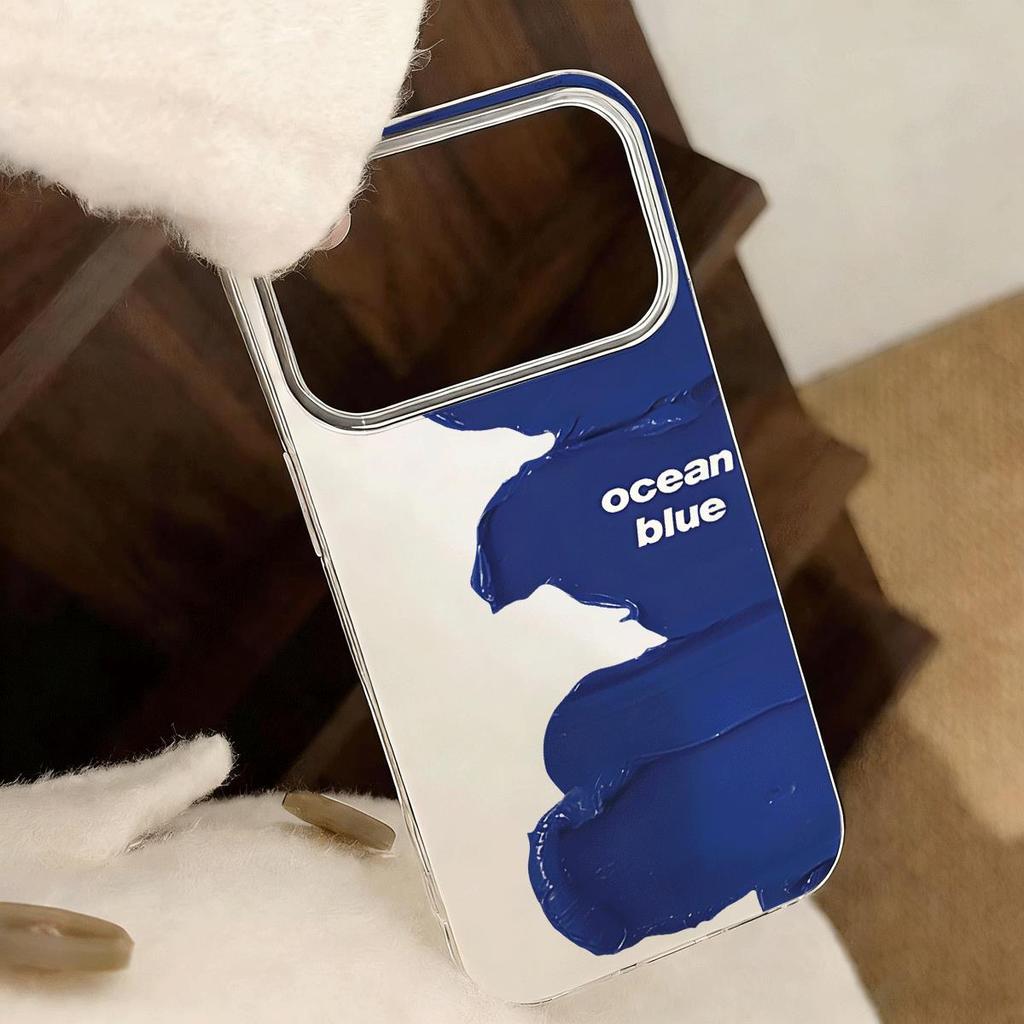 Deepsea Blues cho 16 trường hợp iPhone 17Air hai lớp trường hợp 14 13 11Pro