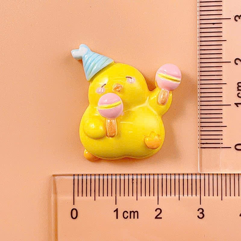 Set charm vịt vàng dễ thương