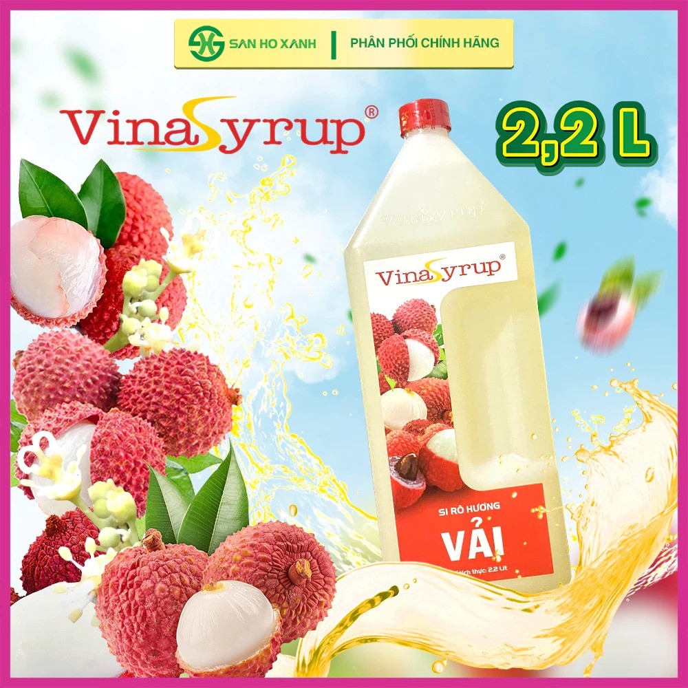 Siro Vina can 2.2L - siro pha chế
