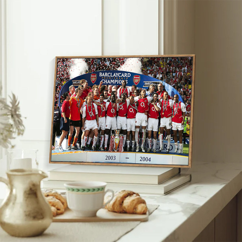 Arsenal Forever North London Canvas Poster Premier League Câu lạc bộ bóng đá Nghệ thuật treo tường Phòng khách Trang trí nội thất Không khung