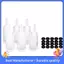 Bộ Airlock để lên men, 20 miếng Grommets silicon và 6 miếng Airlock nhựa để bảo quản, ủ rượu, lên men Sauerkraut,