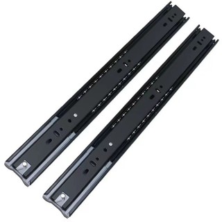 4510 Đường Giảm Chấn Đệm Trượt Đường Sắt Ba Phần Im Lặng Phục Hồi Ngăn Kéo Theo Dõi Phần Cứng Đường Sắt Tự Thấm DXEZ