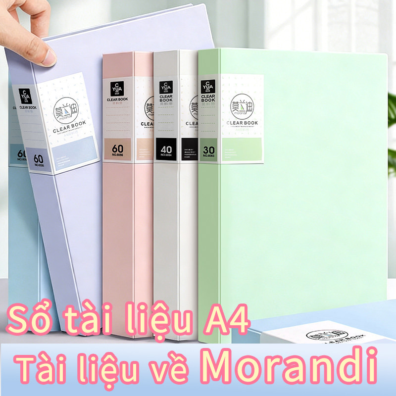 Túi đựng tài liệu màu Morandi dung tích lớn được thiết kế riêng cho môi trường học tập và làm việc.