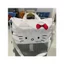 Túi du lịch HelloKitty Phim hoạt hình Hành lý dễ thương Một vai Túi du lịch tập thể dục di động Túi đeo chéo sức chứa lớn