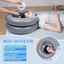 Cc Chậu rửa dầu gội bơm hơi di động để rửa giấm để lưu trữ