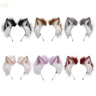 Băng Đô Tai Mèo AWNGD Handmade, Phụ Kiện Cosplay Phong Cách Anime Cho Nữ và Bé Gái