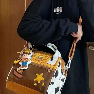 Dễ Thương Buzz Woody Túi Xách Hoạt Hình Hàng Hóa Mùa Hè Phong Cách Mới Dung Tích Lớn Một Vai Tôi