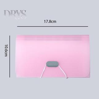 (TFT) A6 Mở Rộng Ví Organ Túi Tập Tin Chống Thấm Nước Tổ Chức Sách Dữ Liệu 13 Lớp MỚI