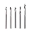 Máy phay xoắn ốc một lưỡi nhập khẩu 4-5mm Máy khắc hợp kim thép vonfram Acrylic pvc Máy phay một lưỡi CNC