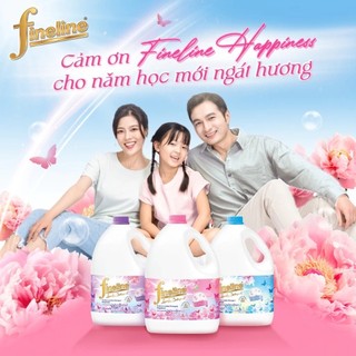 Nước Giặt Fineline Thái Lan Can 3000ml - Nước Giặt Xả Quần Áo Lưu Hương Lâu Sạch Sâu $