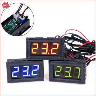 Đồng hồ đo nhiệt độ giám sát nhiệt độ 12V N & X Digital có đầu dò nhiệt độ -50 ~ 110°C.