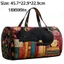Túi du lịch chăn bông OLVIDO, Dây đeo vai Túi Duffel du lịch họa tiết bò ngựa, Túi Tote thủ công dung tích lớn Túi xách đường ngắn Cắm trại đi bộ đường dài