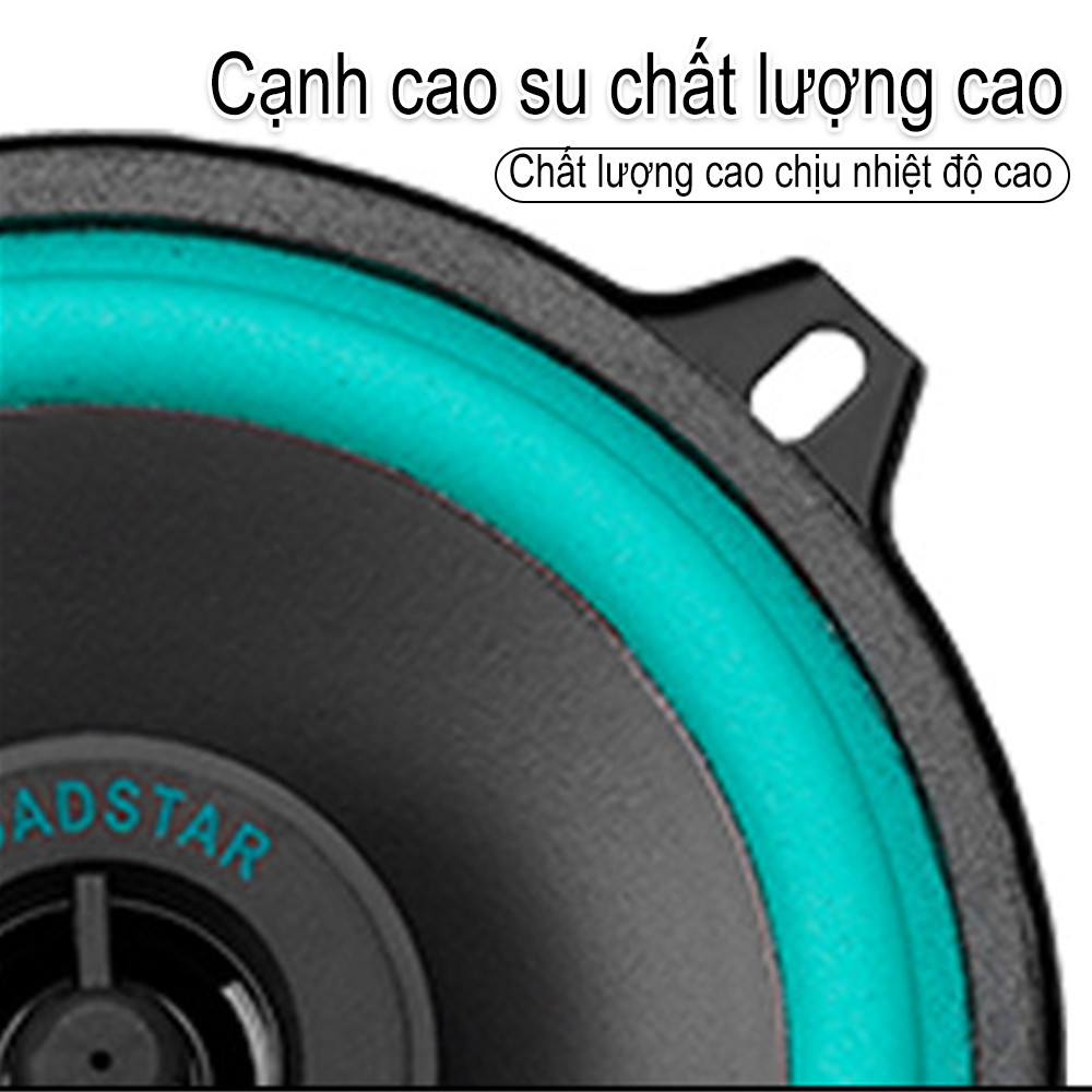 Loa ô tô 5 inch sửa đổi âm trầm treble toàn dải dàn âm thanh xe hơi âm thanh xe hơi 4 ohm
