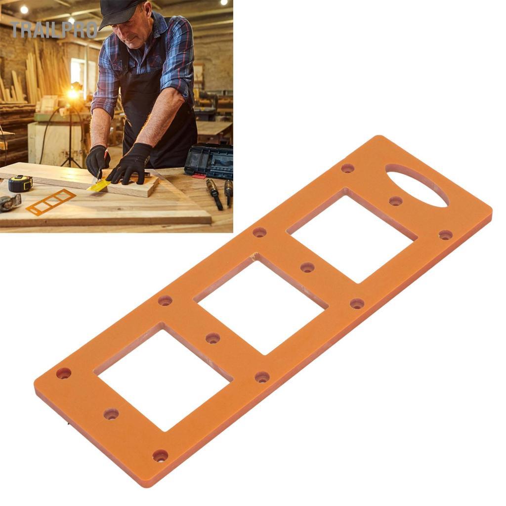 TrailPro Công tắc mở ổ cắm Mẫu hộp lỗ Bảng gỗ tạo rãnh cho chế biến gỗ