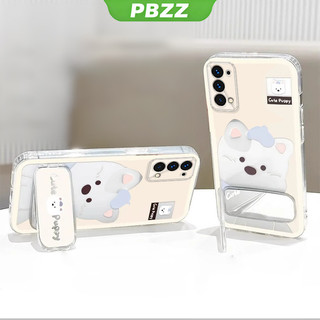Ốp Lưng Cho OPPO RENO 5 5G oppo RENO 4 4g reno5 5G Vỏ Điện Thoại Vỏ Mềm Silicon Chống Sốc Trong Suốt Thiết Kế Mới Thẩm Mỹ Chó Dễ Thương Có Giá Đỡ Cho Gương TKXGDQZJ01