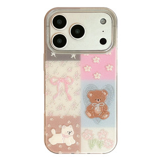[Sheren] Ốp Điện Thoại Hoa Dễ Thương Thích Hợp Cho i17 16 15 14 13 12 11 pro max Vỏ Bảo Vệ Chống Sốc