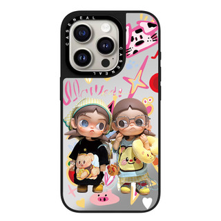 CASENEAL Cô Gái Dễ Thương Gương Chất Lượng Cao Ốp Lưng Điện Thoại Thích Hợp Cho iPhone 17ProMax 17pro 17 air 16promax 16 15promax 15 14promax 13 13promax Ốp Lưng Cứng Chống Rơi Thời Trang