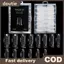 Doutie 70 / 140 / 150 Chiếc Eagle 's Talon Giả Đầu Móng Tay Ngắn Cong Stiletto Trong Suốt Mềm Mại Giả Móng Tay Nối Dài Cho DIY Nail Salon Làm Móng Tay VN