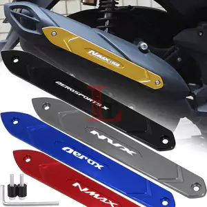 Dải bảo vệ bên hông chống mài mòn nắp trang trí ống xả cải tiến cho Yamaha NMAX155 AEROX/NVX155