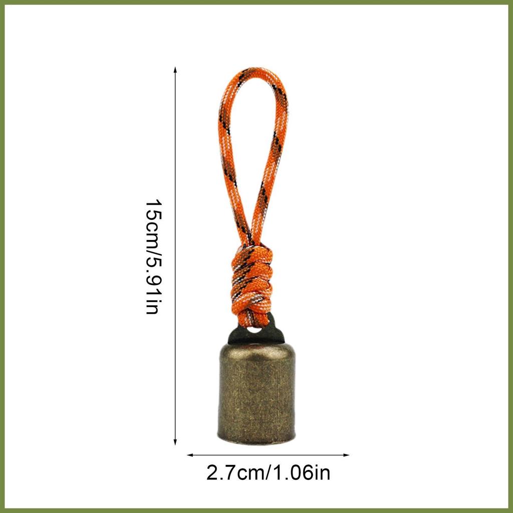 Chuông gấu Hiker Bear Bell lớn, kim loại bền chắc - Dụng cụ ngoại cảnh tiện lợi