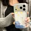 Hoa Vân Ngưu Lang Chú Ưng Cho Điện Thoại 16 Ốp Lưng Iphone 17 Air Không Gian 14/13/11 Pro