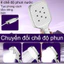 Vòi Sen Tắm Tăng áp,4 Chế độ Xả Nước,nhấn Nút để Chuyển đổi, Lỗ Thoát Nước Bằng Silicone Không Dễ Bị Tắc