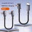 Thiết kế uốn cong đôi Cáp bện Nylon USB / Type C sang Type C Cáp sạc siêu nhanh 100W Dây sạc điện thoại di động cho ios15-17 / Android