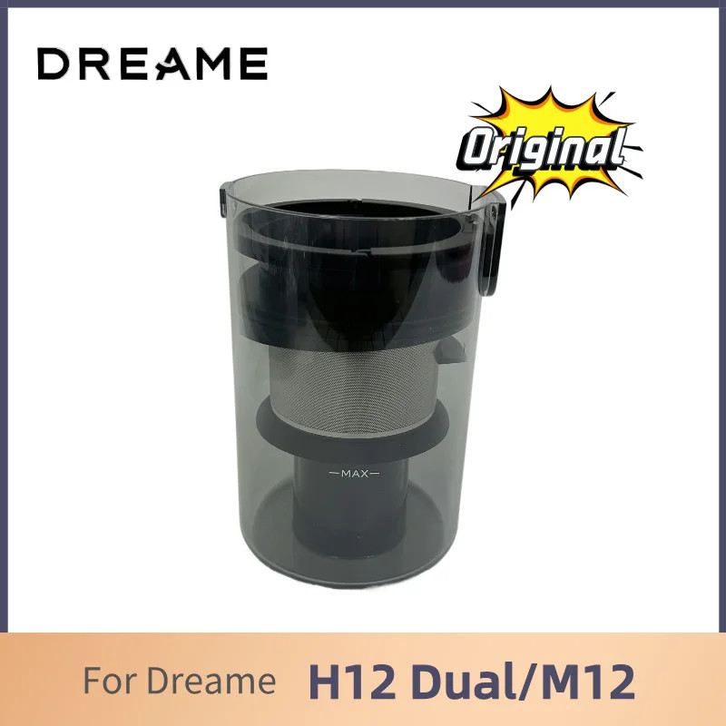 Phụ Kiện Chính Hãng Thùng Rác Bụi Xô Lọc Cyclone Lắp Ráp Các Bộ Phận Dự Phòng Cho Dreame H12 DUAL / M12 Rửa Máy Hút Bụi