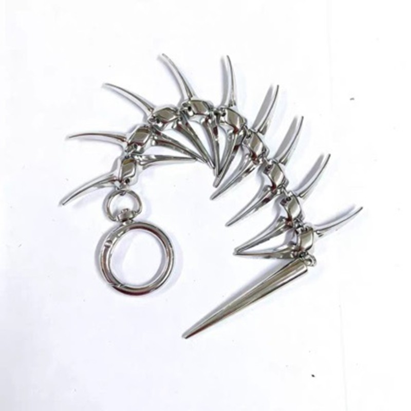 Cinna Độc Đáo Phong Cách Xương Cá Dây Xích Quần Jean Thực Tế Hợp Kim Kẽm Phụ Kiện Trang Trí Thời Trang Lý Tưởng Cho Thường Ngày Và Trang Phục Lo