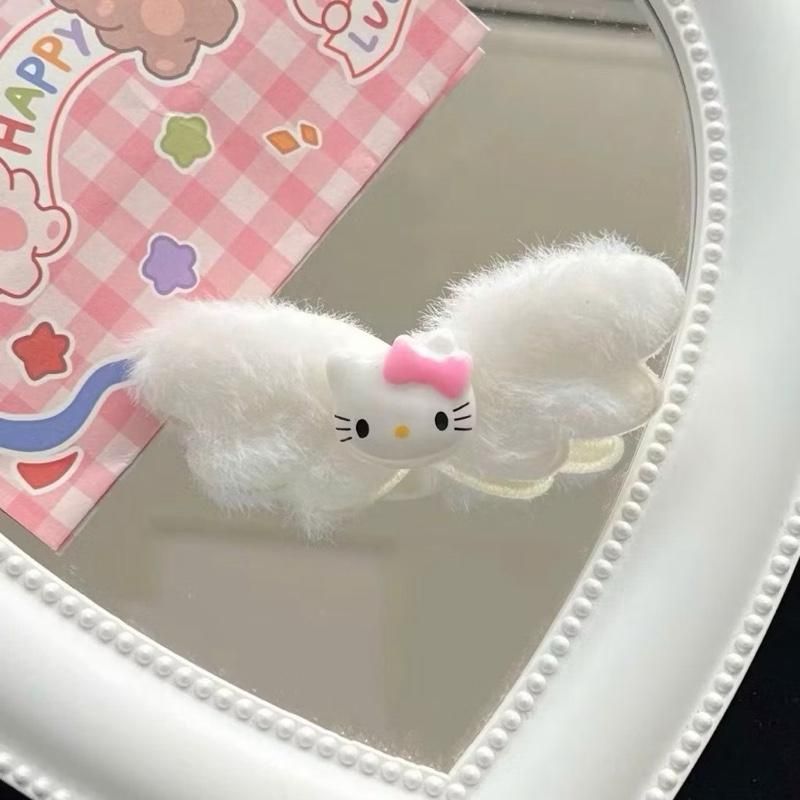 Set kẹp tóc 15 chi tiết Hello Kitty màu hồng siêu xinh, dễ thương cho bạn nữ. C87 SHOP